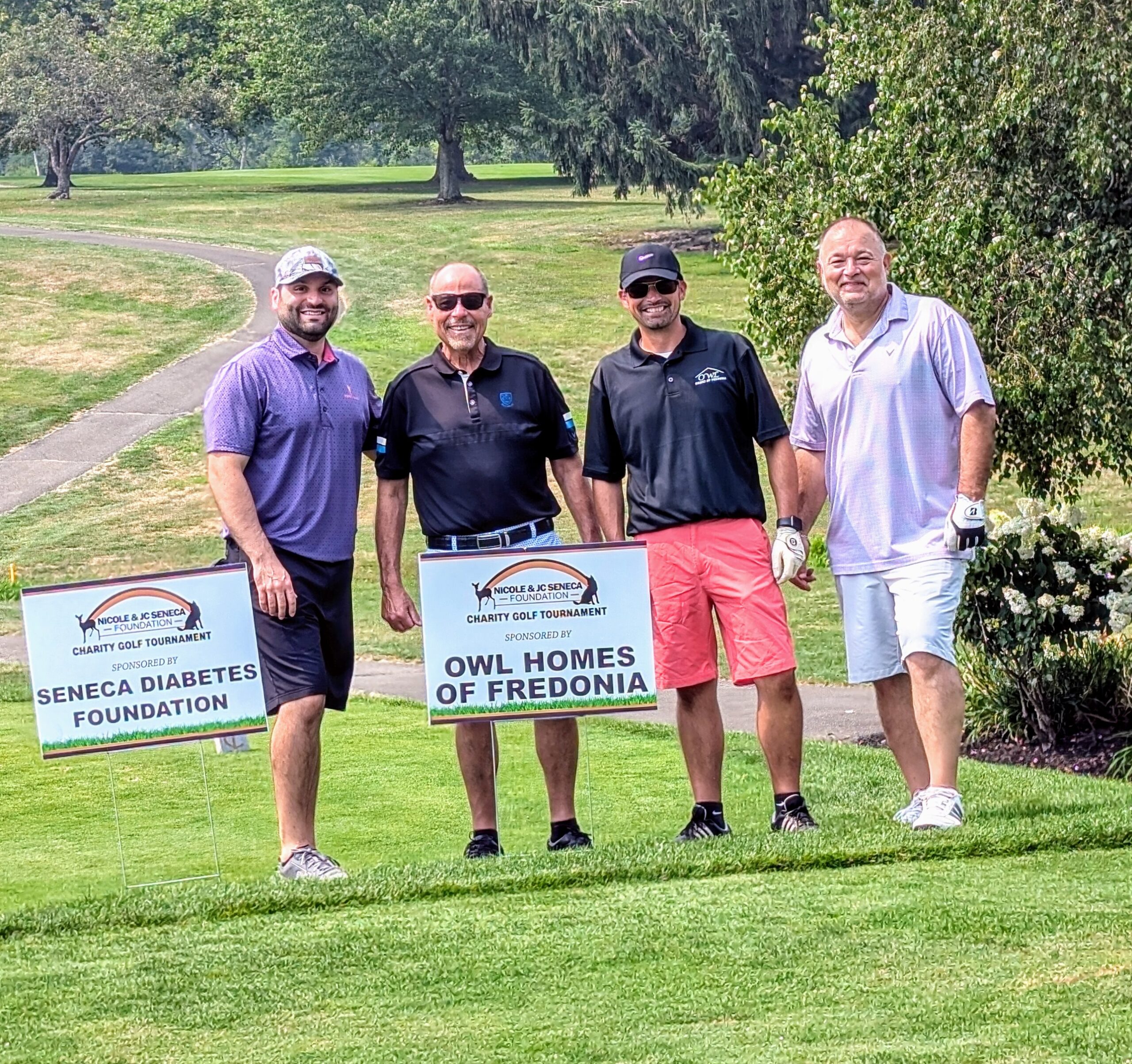 Owl Homes Sponsors the Nicole & JC Seneca Foundation Golf Tournament