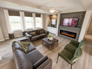 Owl Homes of Fredonia ULTRA Luxury Living Room